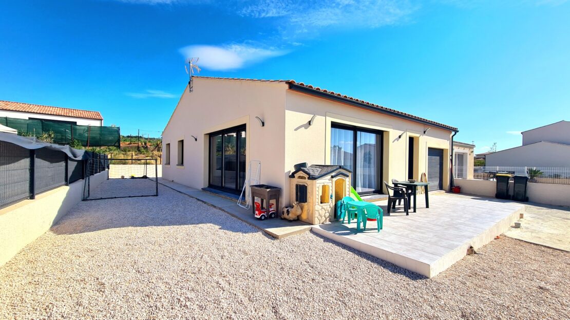 New Build Single Storey Villa With 115 M2 Of Living Space, 3 Bedrooms On A 402 M2 Plot, On The Edge Of The Canal Du Midi.
